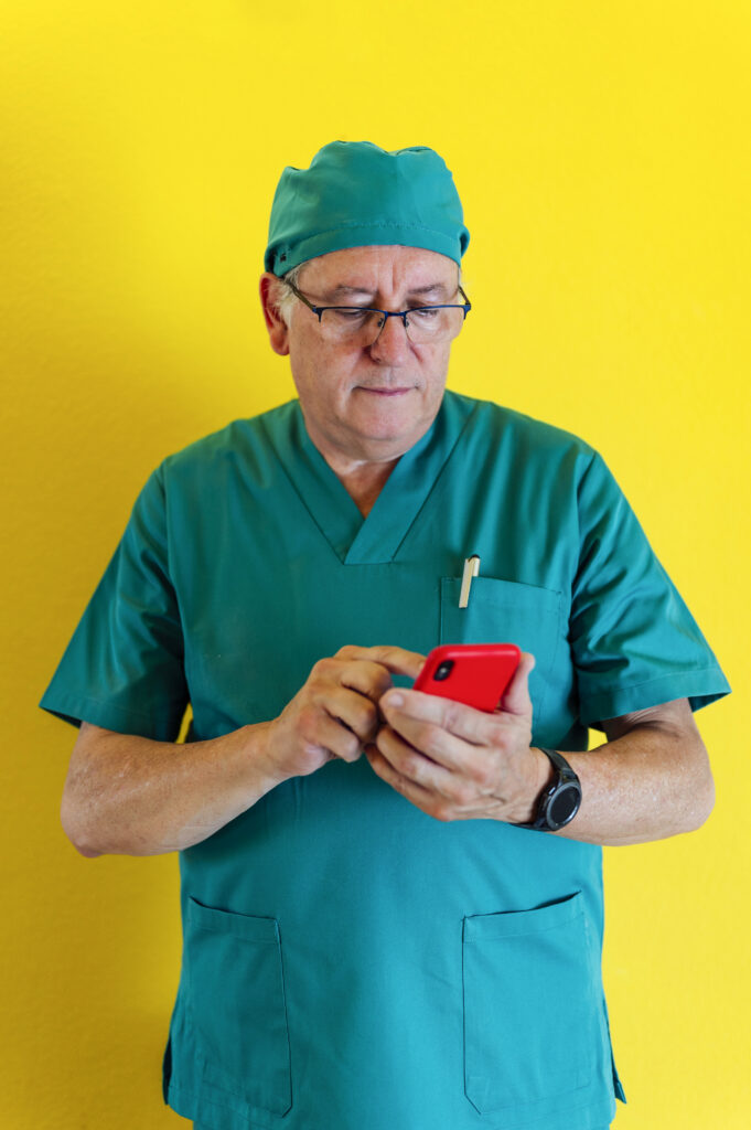 7 Healthcare App Tutorials portrait of a doctor using mobile phone 2022 06 22 07 05 28 utc